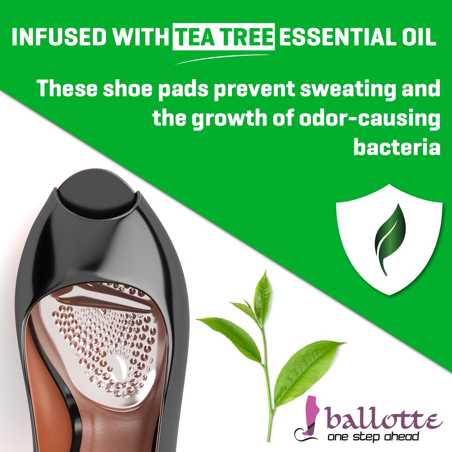 Ball of foot cushions (with tea tree oil)