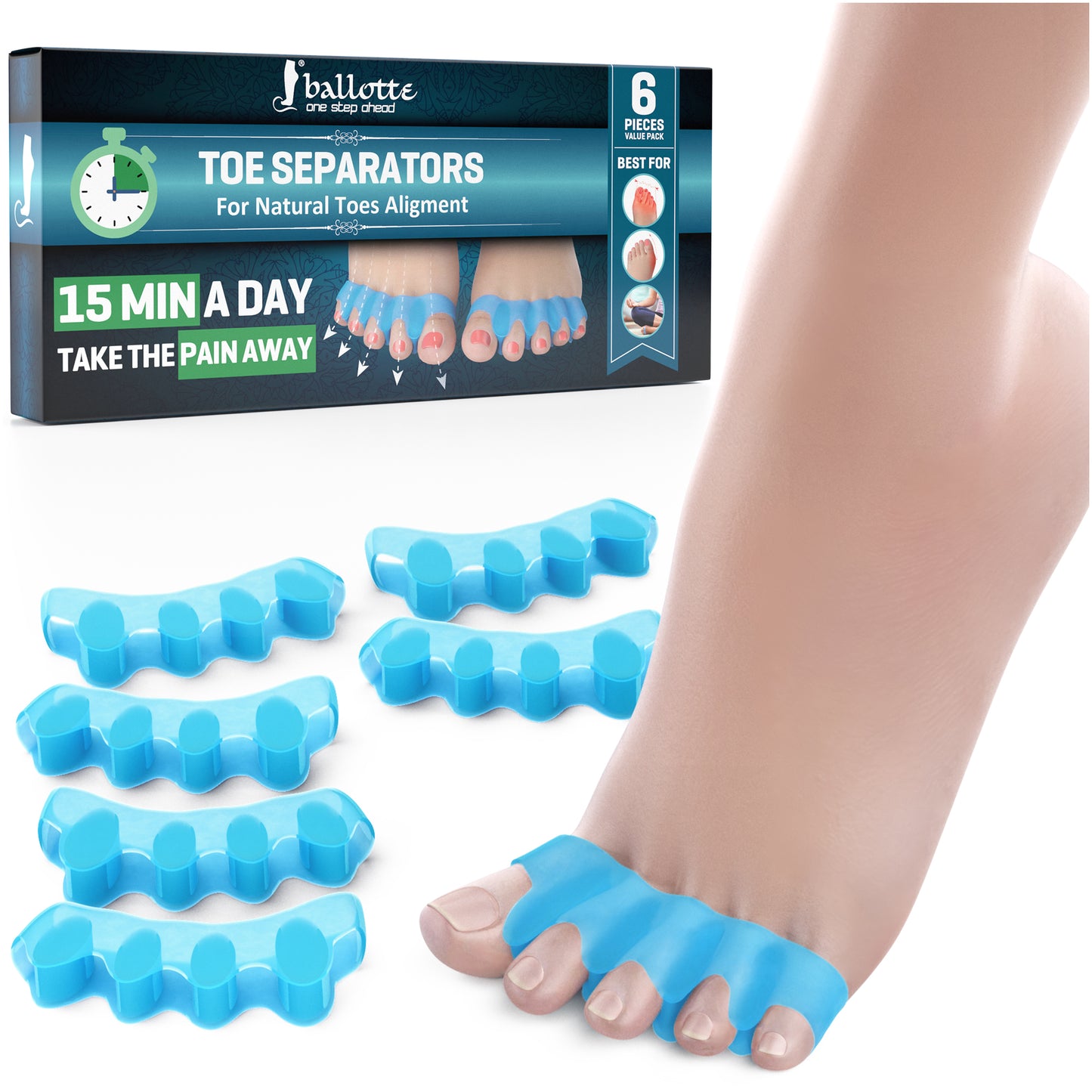 Toe separators
